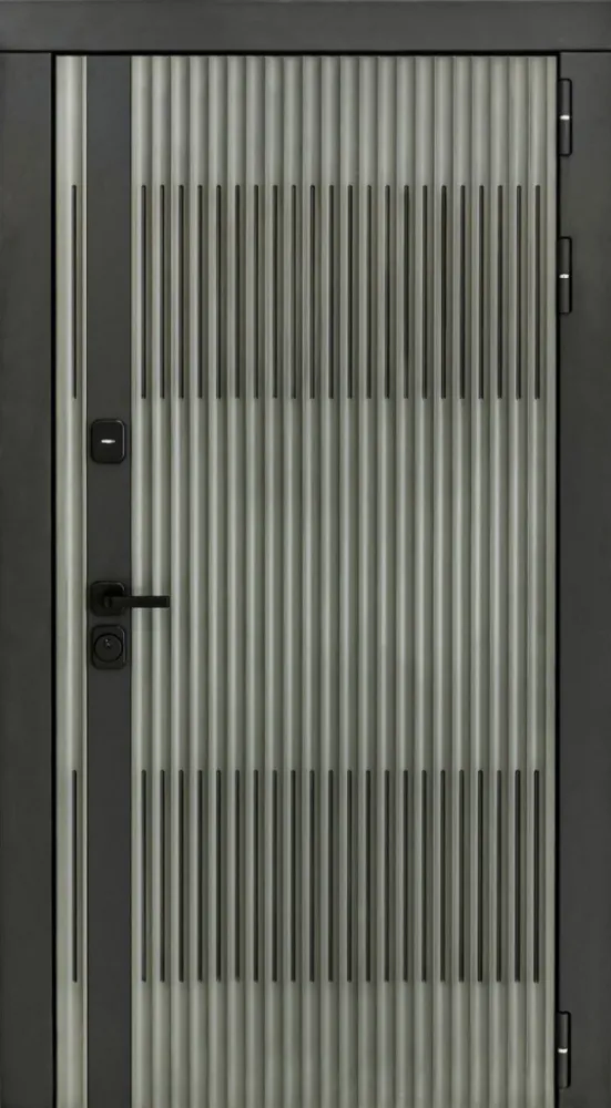 Фото Дверь ДвериПРО Элфи Алиса (16мм, ПВХ Софт грей, зеркало) DPRO227549